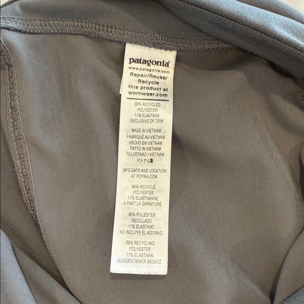 Patagonia Grey Lightweight Casual Women's Pants size L - Picture 13 of 15